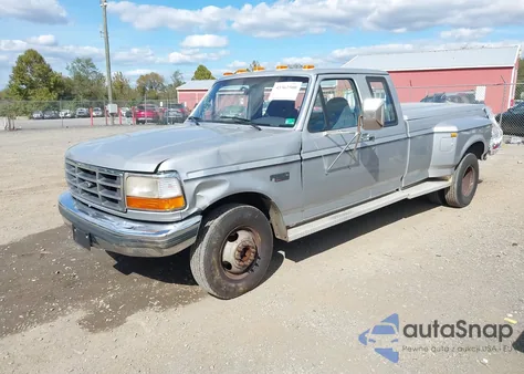 1993 Ford F350 из США, поврежденный, VIN 1FTJX35M7PKB13844